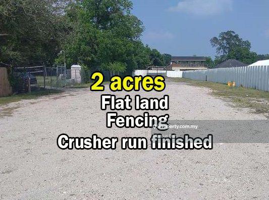 For Rent - Flat land ( 2 acres Land for Logistic ) @ Johan Setia Klang