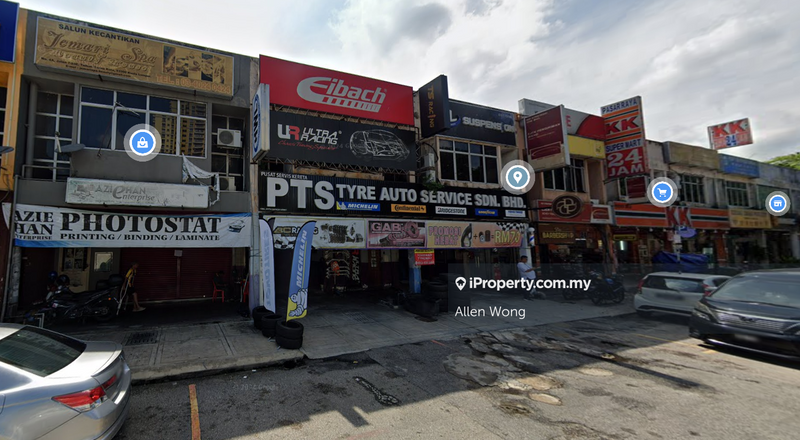 For Sale - Setapak Danau Kota 2 Storey Shop Lot Rare Unit Fully Occupied Area