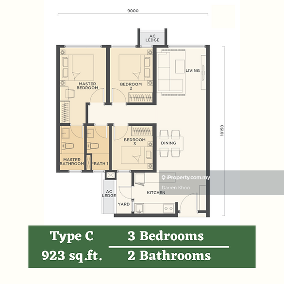 Kediaman Servis untuk Dijual di Alora Residences @ Avenue 25 Subang Jaya oleh Darren Khoo - iProperty.com.my