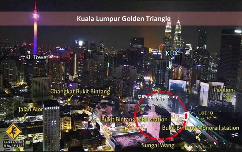 For Rent - Bukit Bintang Kuala Lumpur 13 Floors Commercial Building beside Mrt Station Heart of BB