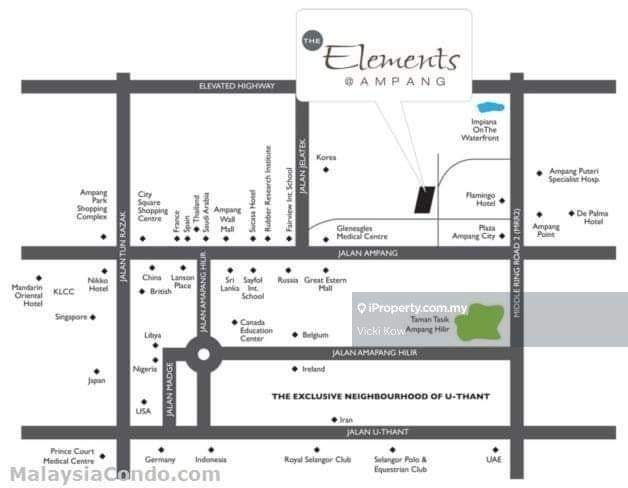 Residensi Servis untuk Dijual di The Elements oleh Vicki Kow - iProperty.com.my