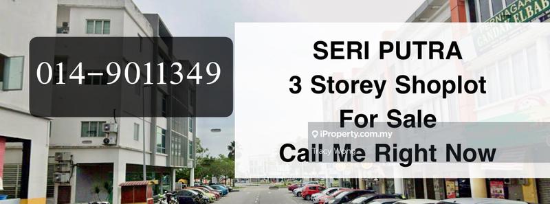 For Sale - [ ROI 5% ] 3 Storey Shoplot, Bandar Seri Putra, Kajang