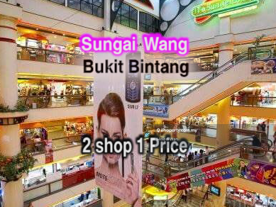 For Sale - Sungei Wang Plaza 3rd Floor 2 Shop For Sale