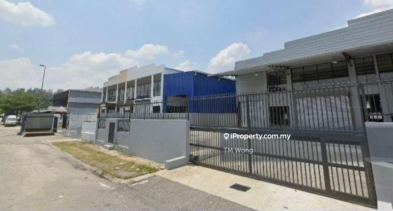 For Rent - 1.5 STY SEMI-D FACTORY, KAWASAN PERINDUSTRIAN BUDIMAN, BANDAR MAHKOTA CHERAS, KAJANG, SELANGOR
