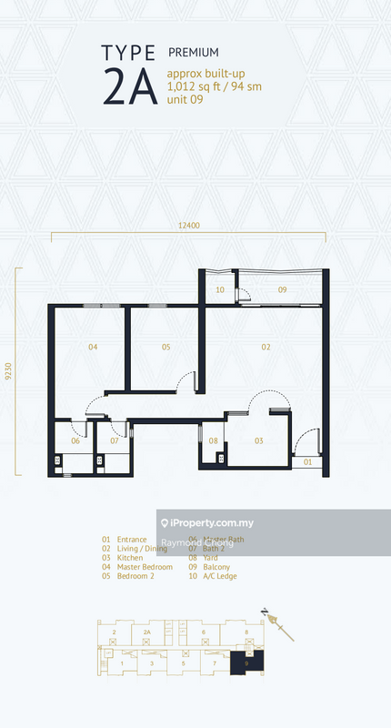 Service Residence for Sale in UNA Serviced Apartment by Raymond Chong - iProperty.com.my