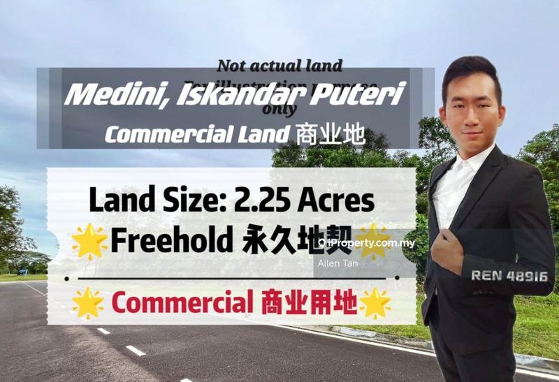 Tanah Komersial untuk Dijual di Medini, Iskandar Puteri (Nusajaya) oleh Allen Tan - iProperty.com.my