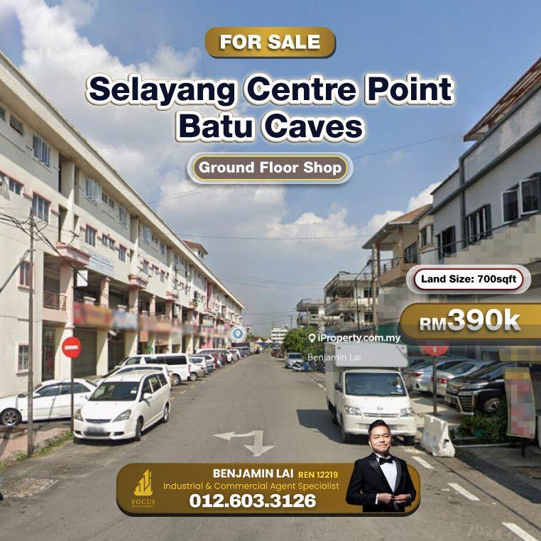 For Sale - Selayang Centre Point, Batu Caves Ground Floor Shop For Sale