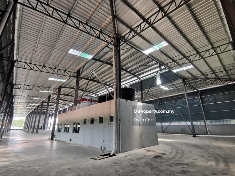 For Rent - (Corner Brand New) Kawasan Perindustrian Sungai Choh Detached Factory Rawang Serendah Bkt Beruntung