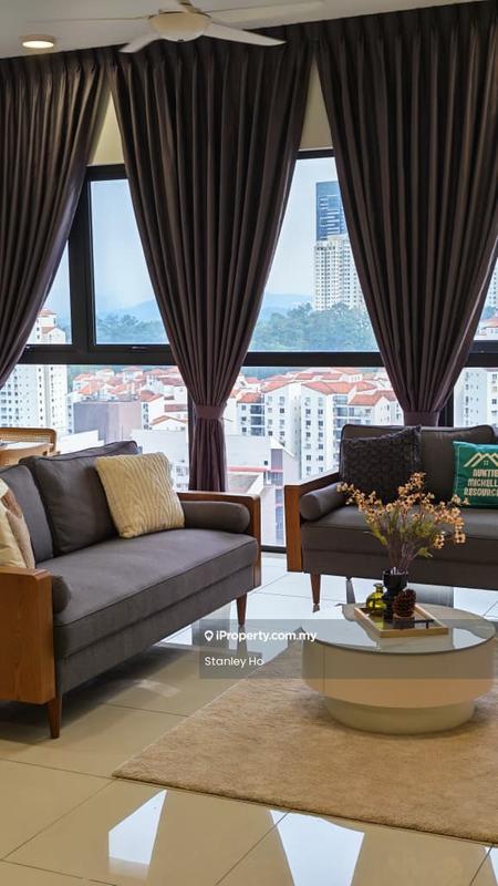 Condominium for Rent in Secoya Residence by Stanley Ho - Living Room - iProperty.com.my