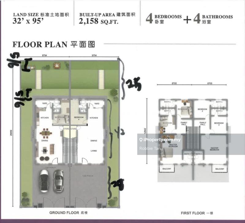 Rumah Berkembar untuk Dijual di Taman Pulai Mutiara, Iskandar Puteri (Nusajaya) oleh Robbie Tan - iProperty.com.my