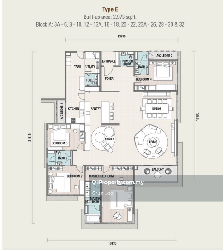 For Rent Residensi 22