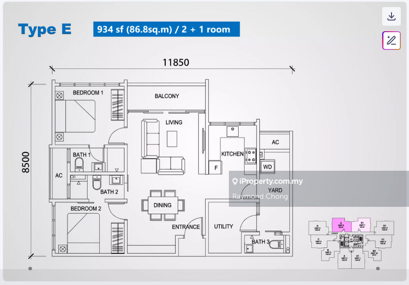 Service Residence for Sale in SkyVille 8 @ Benteng 8 by Raymond Chong - iProperty.com.my