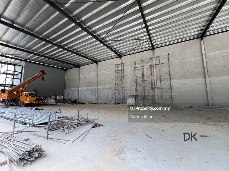 For Rent - Pandamaran @ Port Klang , Brand New Semi-D Factory Warehouse 20k+sqft with high ceiling