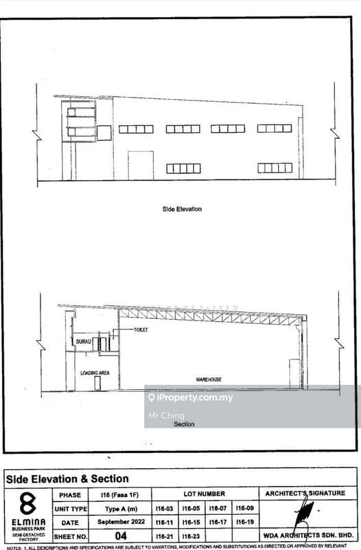 Semi-D Kilang untuk Disewa di Elmina West, Sungai Buloh oleh Mr Ching - iProperty.com.my