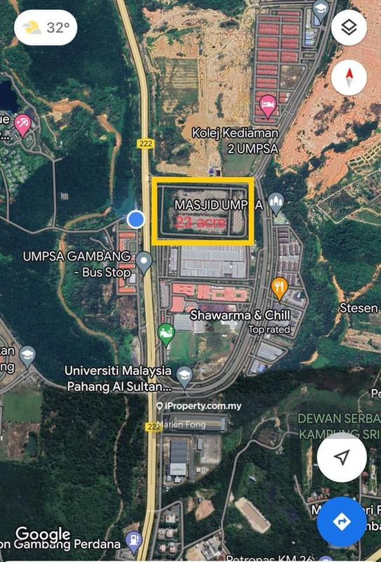 Tanah Perindustrian untuk Dijual di 𝐆𝐚𝐦𝐛𝐚𝐧𝐠 , 𝐋𝐞𝐛𝐮𝐡𝐫𝐚𝐲𝐚 𝐌𝐄𝐂, Kuantan oleh Markin Fong - iProperty.com.my