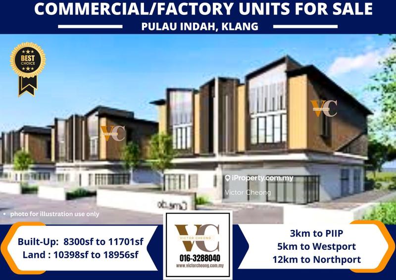 Semi-D Factory for Sale in d1ry9, Klang by Victor Cheong - iProperty.com.my