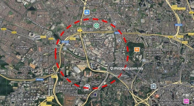 For Sale - Segambut Agriculture Land Zoning Commercial for Sale