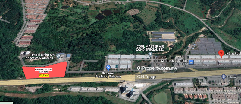 For Rent - Commercial land, face LDP highway @ Puchong gateway