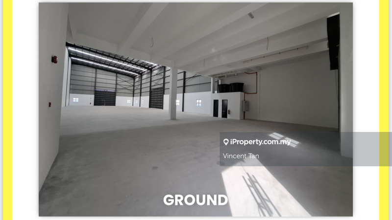 For Rent - BRAND NEW | 5min SKVE | ETP @ KIIP JENJAROM BANTING INDUSTRIAL BUSINESS PARK | SEMI-D FACTORY