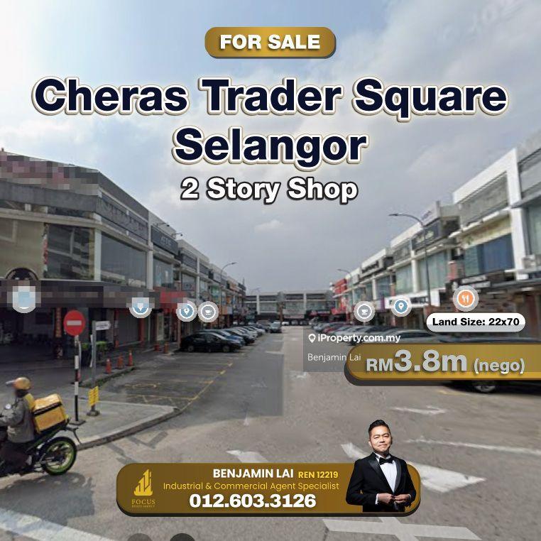 For Sale - Cheras Trader Square, Cheras 2 Story Shop for Sale