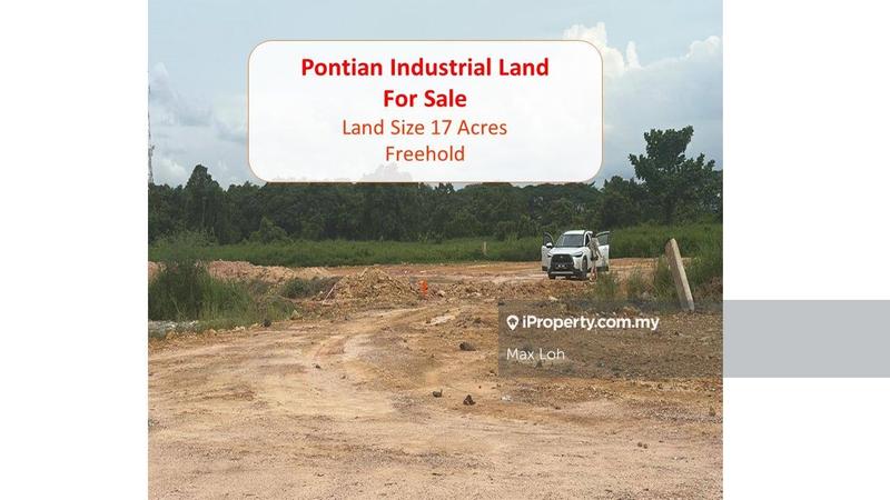 For Sale - Pontian, Industrial Land, Land 17 Acres
