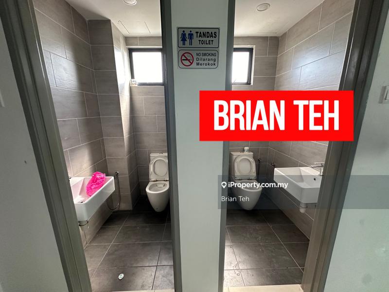 For Rent - 1.5 Storey Semi D Light Industrial Factory Rent at Permatang Tinggi