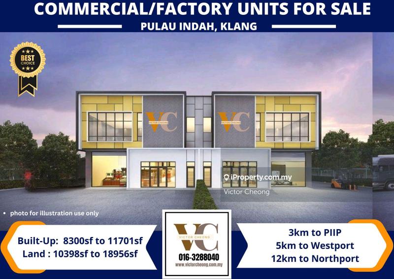Semi-D Factory for Sale in d1ry9, Klang by Victor Cheong - iProperty.com.my