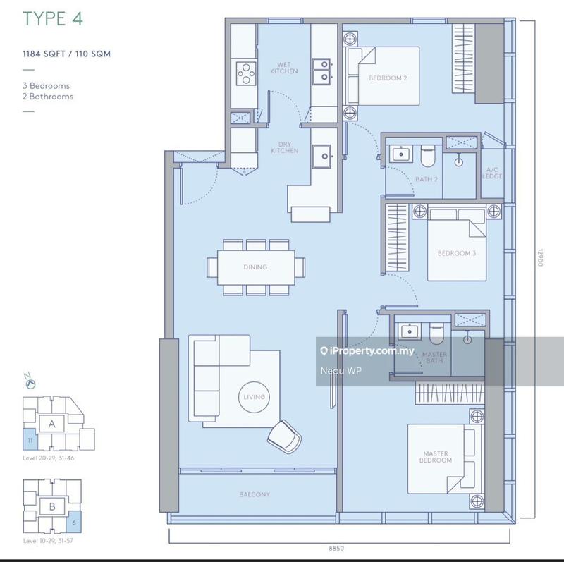 Residensi Servis untuk Dijual di Skylon Residences oleh Neou WP - iProperty.com.my