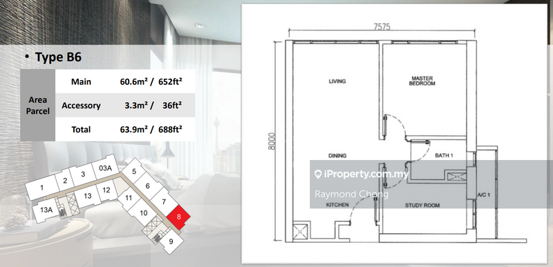 Residensi Servis untuk Dijual di Agile Bukit Bintang oleh Raymond Chong - iProperty.com.my