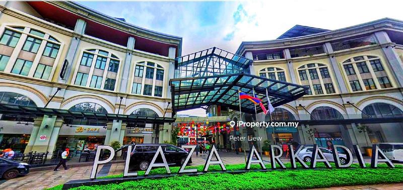 For Sale - ROI 4.5% ABOVE GROUND FLOOR AT PLAZA ARKADIA, FREEHOLD, DESA PARK CITY, TENANTED