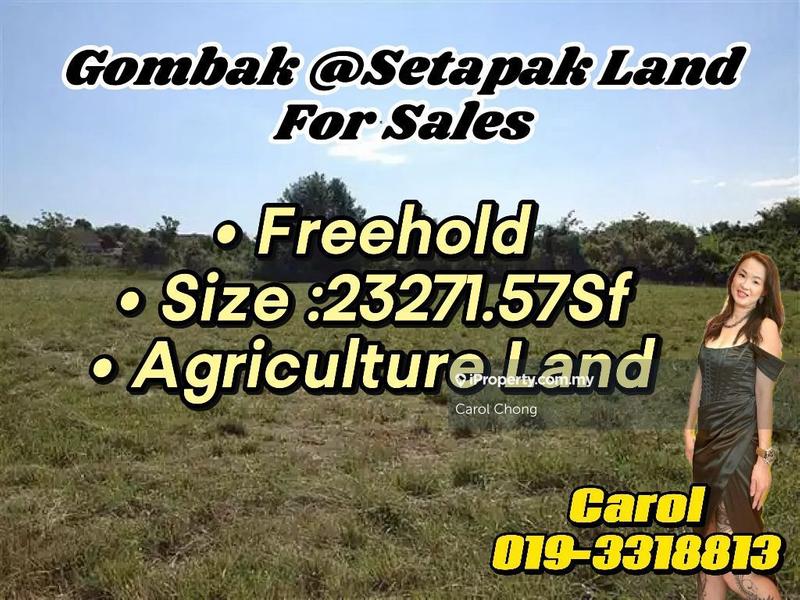 For Sale - Gombak @ Setapak Biggest Size Land For Sale