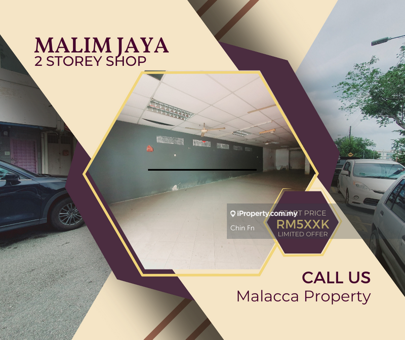 For Sale - 2 Storey Shop Malim Jaya Batu Berendam