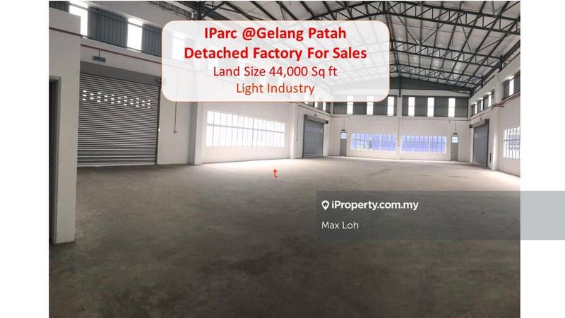 For Sale - iParc @Tanjung Pelepas, 2 Adjoining Detached Factory