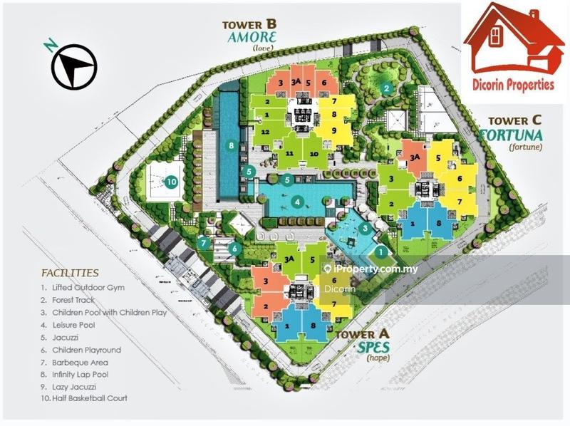 Kondominium untuk Dijual di The Clovers oleh Dicorin - iProperty.com.my