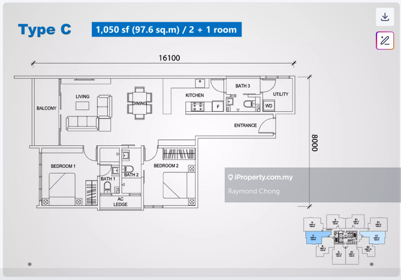 Service Residence for Sale in SkyVille 8 @ Benteng 8 by Raymond Chong - iProperty.com.my