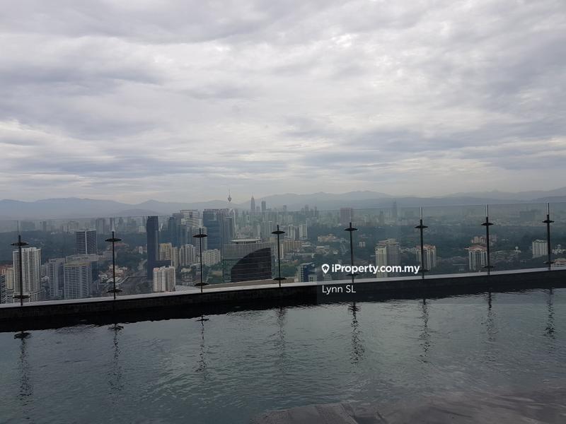 Service Residence for Sale in Vogue Suites One by Lynn SL - Evening View of KL Skyline - iProperty.com.my
