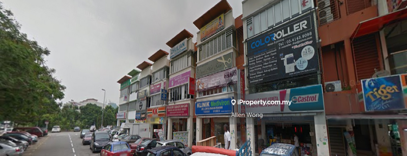 For Sale - Setapak Rampai Niaga Corner Shop Lot High ROI Facing Main Road Taman Sri Rampai