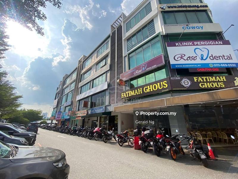For Sale - Corner Lot Shop 5sty City Garden Commercial Centre Taman Nirwana Ampang Ampang Jaya Panda Indah