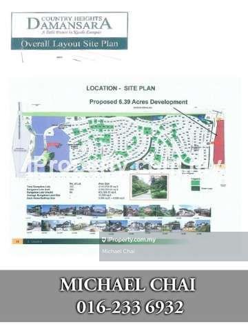 Residential Land for Sale in Country Heights Damansara, Kuala Lumpur by Michael Chai - Location Site Plan - iProperty.com.my