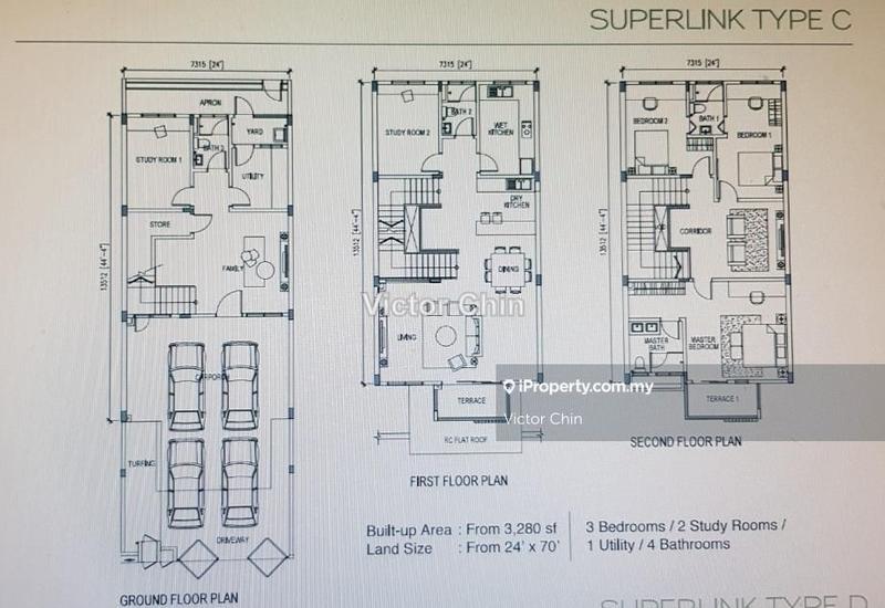 3-storey Terraced House for Sale in Puncak Indah, Ampang by Victor Chin - iProperty.com.my