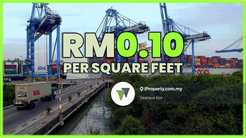 For Rent - ⭐ 14.28 acres - RM0.10 psf ⭐ Main road frontage ⭐ 10min to Northport ⭐ Can rent separately ⭐