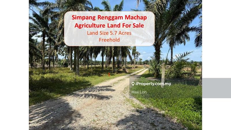 For Sale - Simpang Renggam Machap, Agriculture Land, Land 5.7 Acres