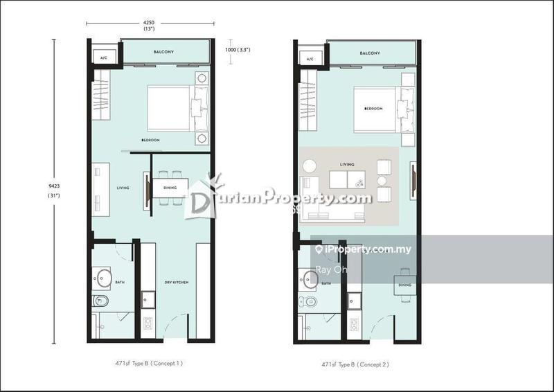 Residensi Servis untuk Dijual di Boulevard 51 oleh Ray Oh - iProperty.com.my