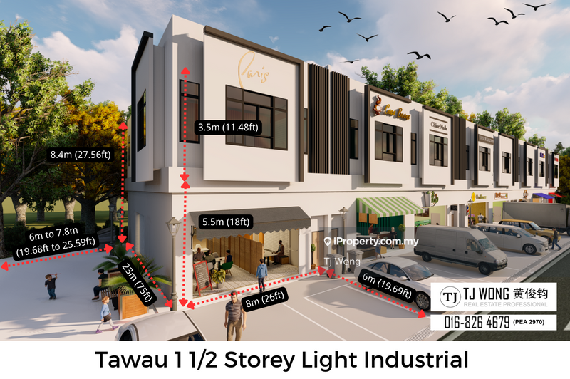 For Sale - Tawau Light Industrial - Jln Apas Mile 3 | CL999years | Gated & Guarded