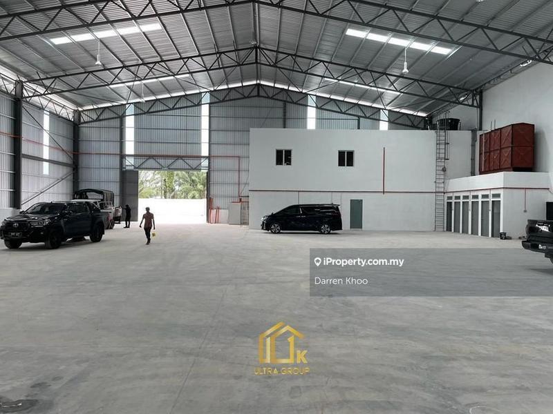 For Sale - 6% ROI !! Telok Panglima Garang Detached Warehouse 2.5 Acres Freehold with CF / CCC