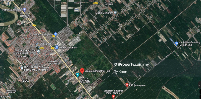For Sale - Jenjarom Freehold Semi-D Factory, Medium Industry