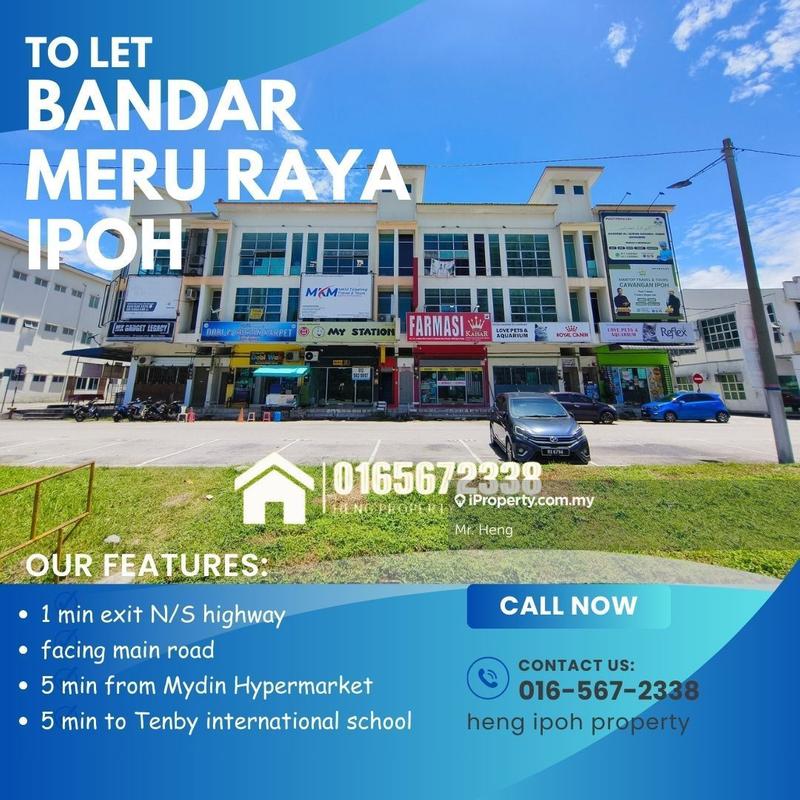 Shop untuk Disewa di Halaman Meru Permai, Ipoh oleh Mr. Heng - iProperty.com.my