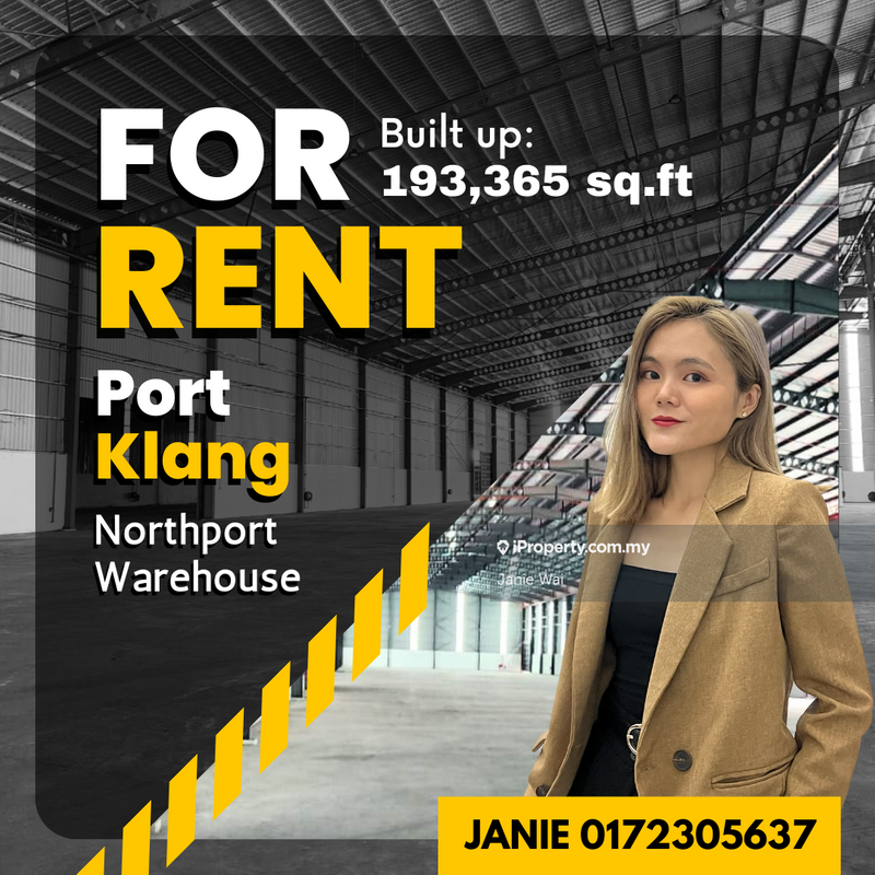 Warehouse for Sale in Northport, Port Klang (Pelabuhan Klang) by Janie Wai - iProperty.com.my
