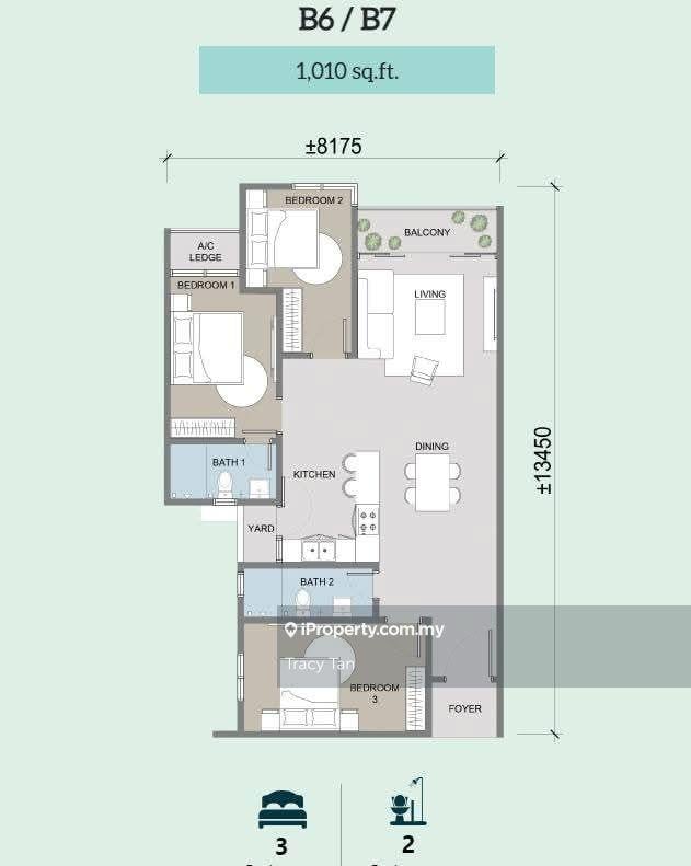 Service Residence for Sale in AraTre' Residences by Tracy Tan - iProperty.com.my
