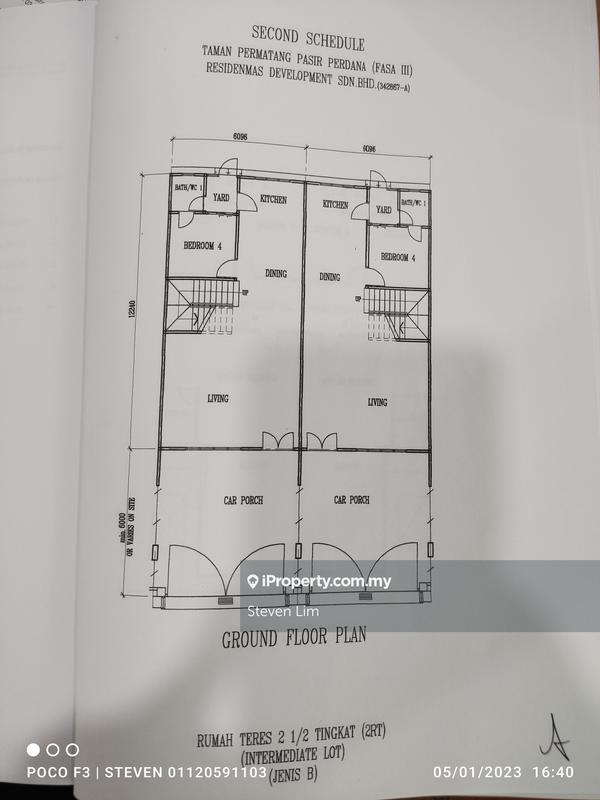 2.5-storey Terraced House for Sale in Taman Permatang Pasir Perdana, Alai by Steven Lim - iProperty.com.my